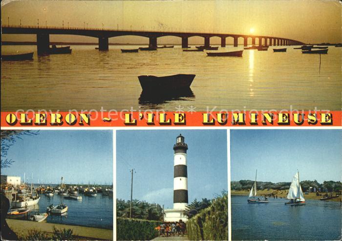 Ile d Oleron Leuchtturm Brücke