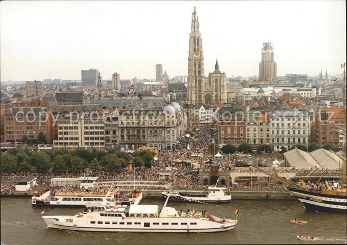 Antwerpen Anvers Luchtzicht