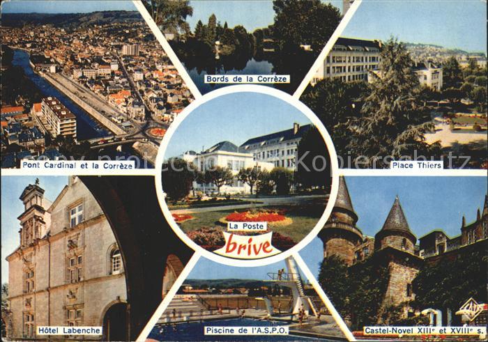 Brive Correze Place Thiers Hotel Labenche Castel Novel