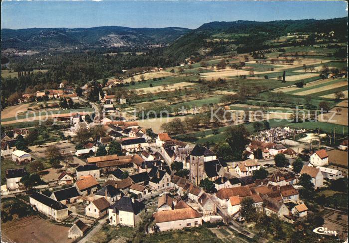 Saint-Julien-de-Lampon Fliegeraufnahme