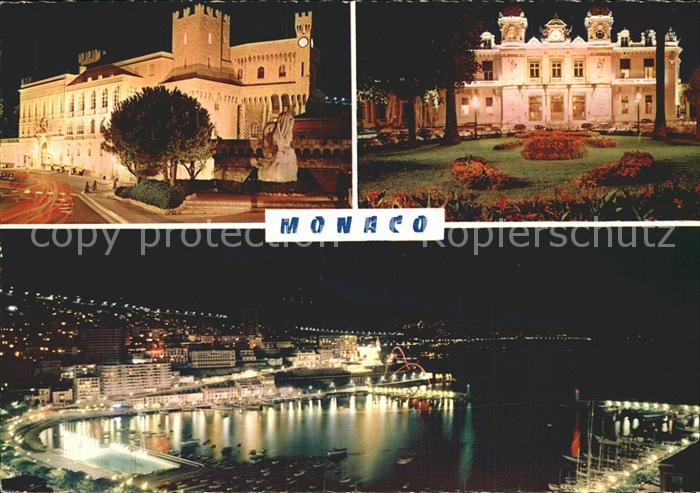 Monaco bei Nacht