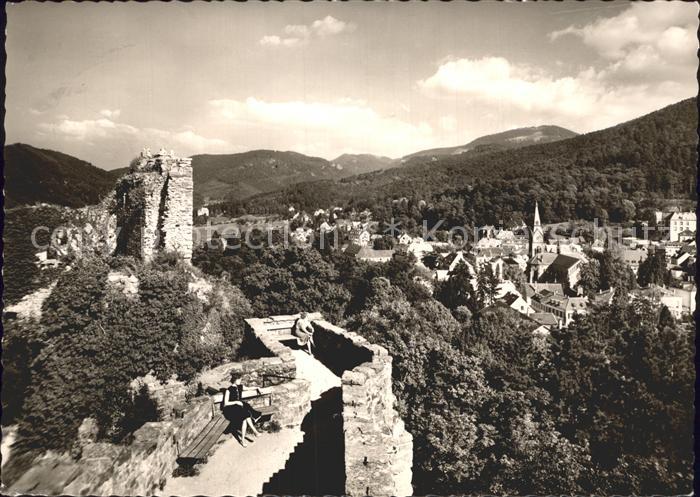 BADENWEILER BW Blick von der Burg
