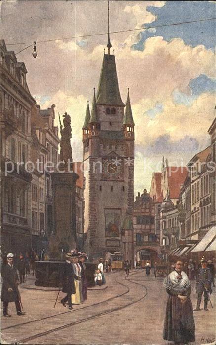 Hoffmann Heinrich Freiburg im Breisgau Kaiserstrasse Martinstor