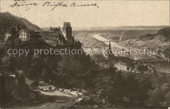 Heidelberg Neckar Schloss Gedicht