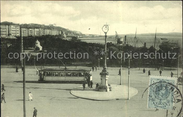 Strassenbahn Santander Avenida de Alfonso XIII.