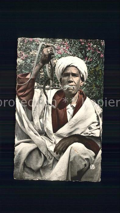 Scenes et Types Nr. 29 Afrique du Nord Charmeur de Serpents
