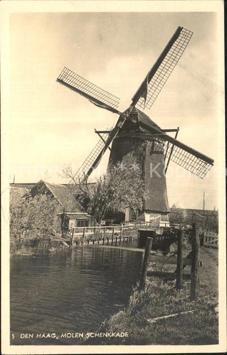 Windmuehle Den Haag Molen Schenkkade