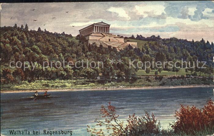 Verlag Wiedemann WIRO Nr. 2155 A Walhalla Regensburg