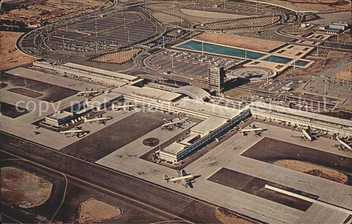 Flughafen Airport Aeroporto Aerial View New York International Airp