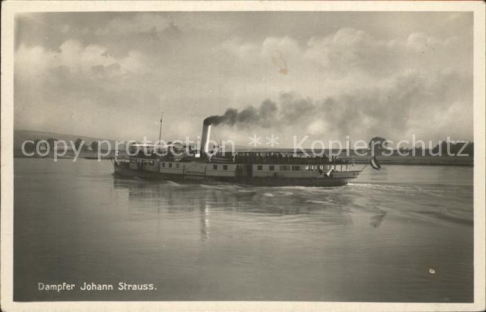 Dampfer Seitenrad Johann Strauss