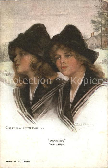 Kuenstlerkarte Philip Boileau Snowbirds Nr. 757