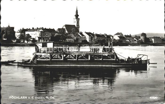 Motorschiffe Poechlarn Donau