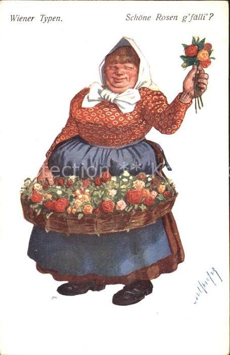 Rosen Rosenverkäuferin Wien