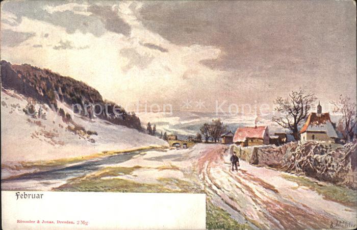 Monatskarte Februar