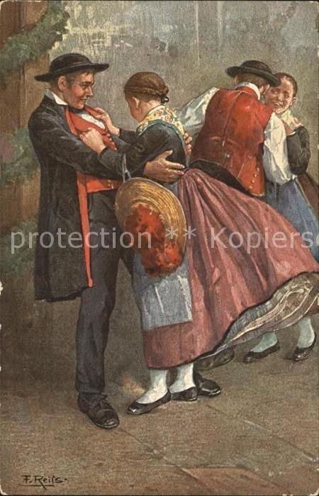 Reiss Fritz Schwarzwaelder Leben Trachten Tanz