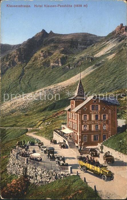 Postauto Klausenstrasse Hotel-Klausen-Passhöhe