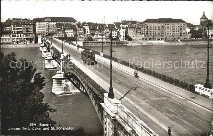 Strassenbahn Basel Johanniterbruecke St. Johanntor