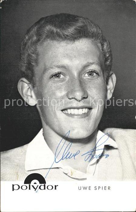 Saenger Band Uwe Spier Autogramm