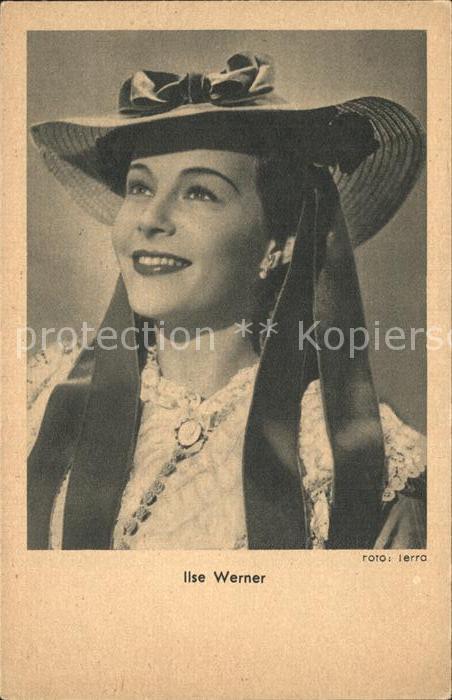 Schauspieler Ilse Werner