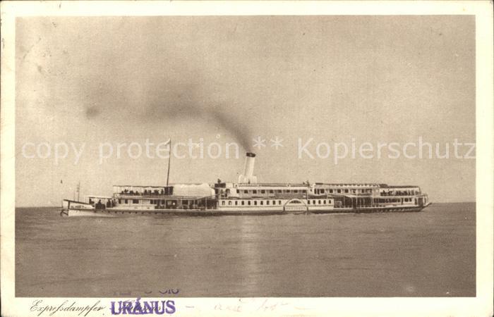 Dampfer Seitenrad Saturnas