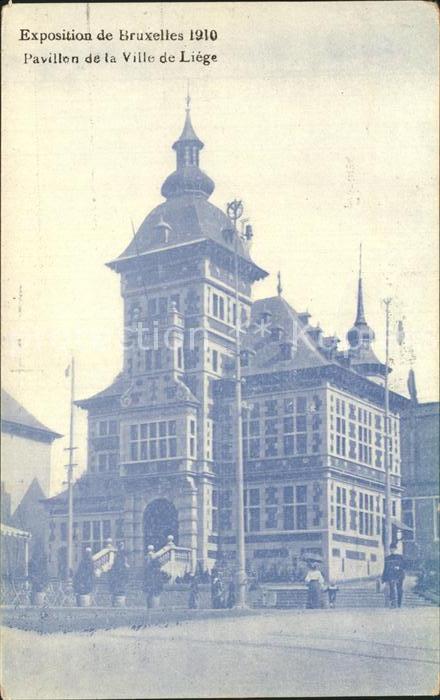 Exposition Universelle Bruxelles 1910 Pavillon de la Ville de Liege