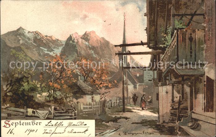 Monatskarte September Künstlerkarte Thomas Guggenbe