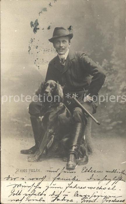 Jagd Jaeger Jagdhund Jagdwaffe Foto Hans Felix