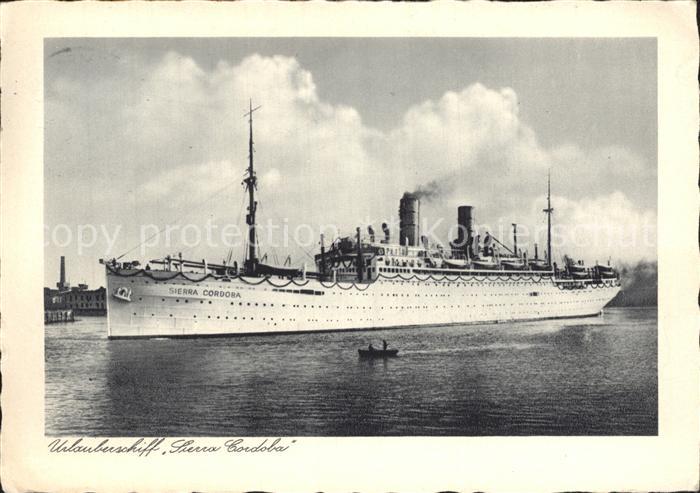 Schiffe Ships Navires Sierra Cordoba