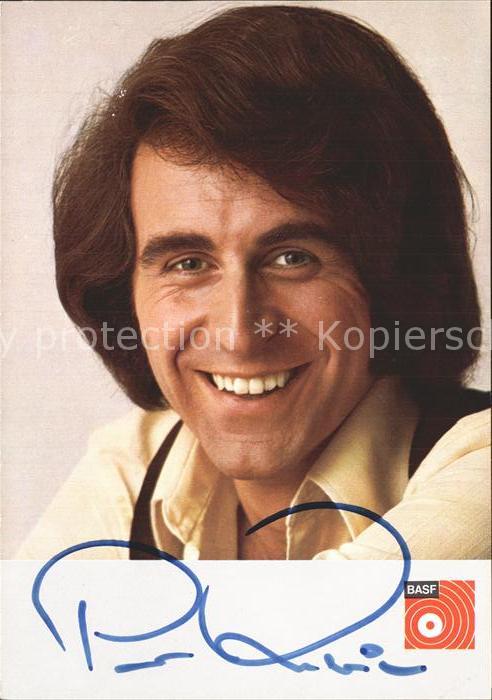 Saenger Band Peter Rubin Autogramm