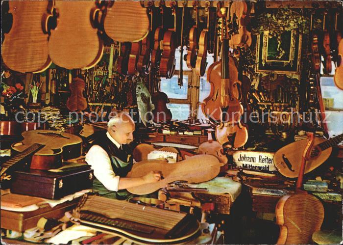 Geige Mittenwald Johann Reiter Geigenbauer
