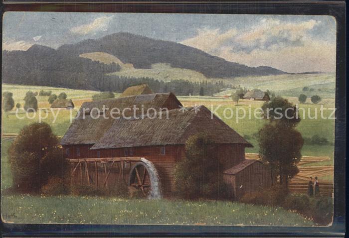 Hoffmann Heinrich Schneidemühle Schwarzwald