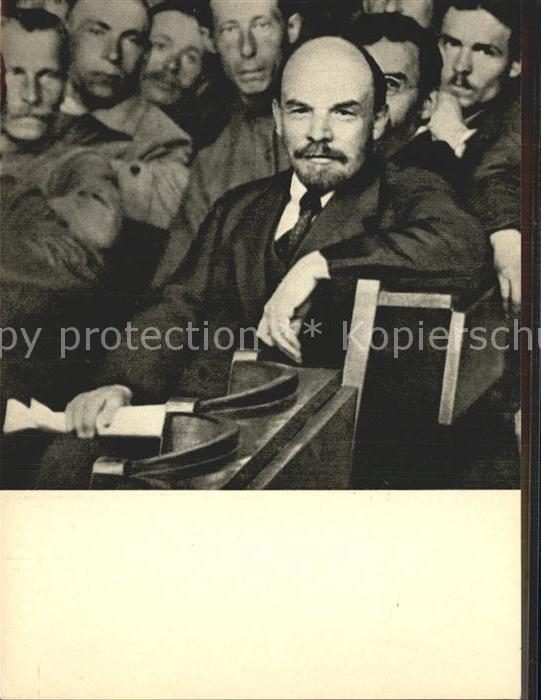 Politiker Wladimir Iljitsch Lenin 10th All-Russian Conference Russian Communist