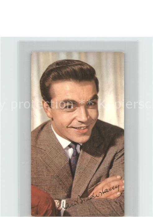 Schauspieler Claus Biederstaedt Autogramm