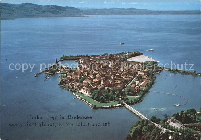 Lindau Bodensee Fliegeraufnahme