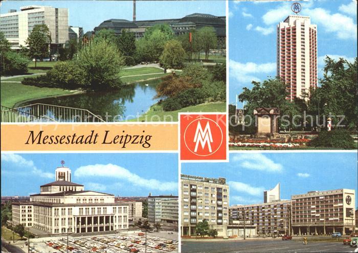 LEIPZIG Sachsen Wohnhochhaus Wintergartenstrasse Opernhaus Bayrischer Platz