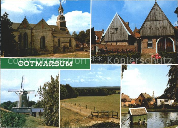 Ootmarsum Windmuehle Kirche