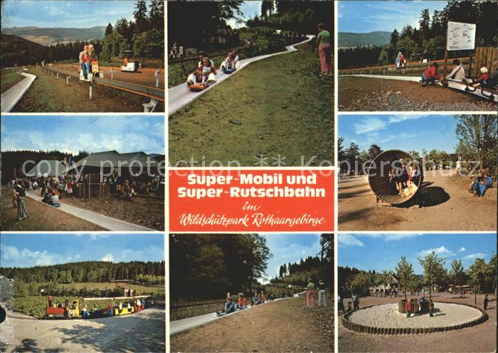 Oberhundem Wild- Freizeitparke Schulte-Wrede Rutschbahn