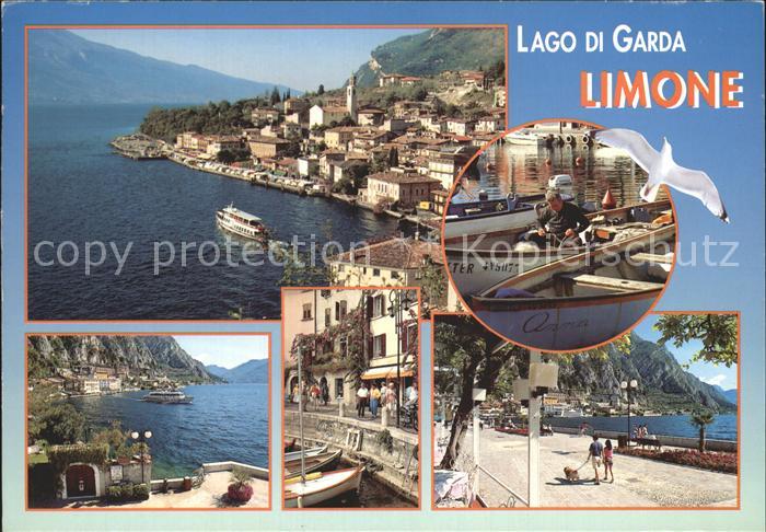 Limone sul Garda Boot Faehre Promenade