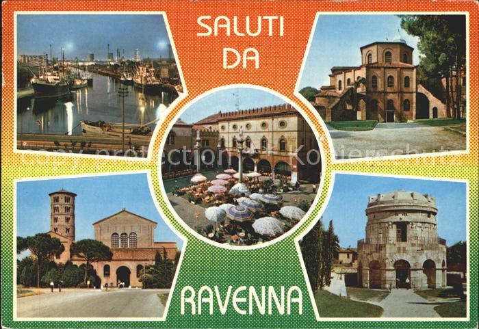 Ravenna Italia Hafen Gebaeude Cafe