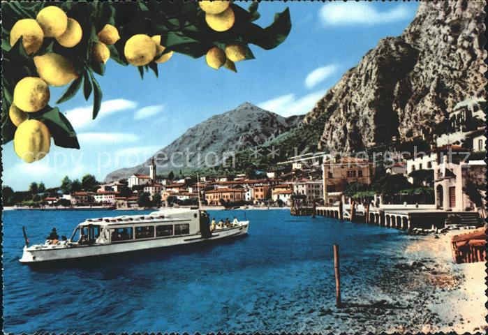 Limone sul Garda Anlegestelle Boot