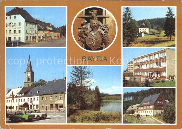 Sayda Rathaus Wilhelm-Pieck-Platz Kinderkrippe