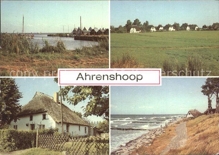 Ahrenshoop Ostseebad Hafen Hohe Ufer Haus der Fulge
