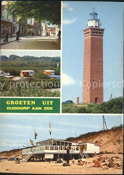 Ouddorp aan Zee Turm Strand Campingplatz