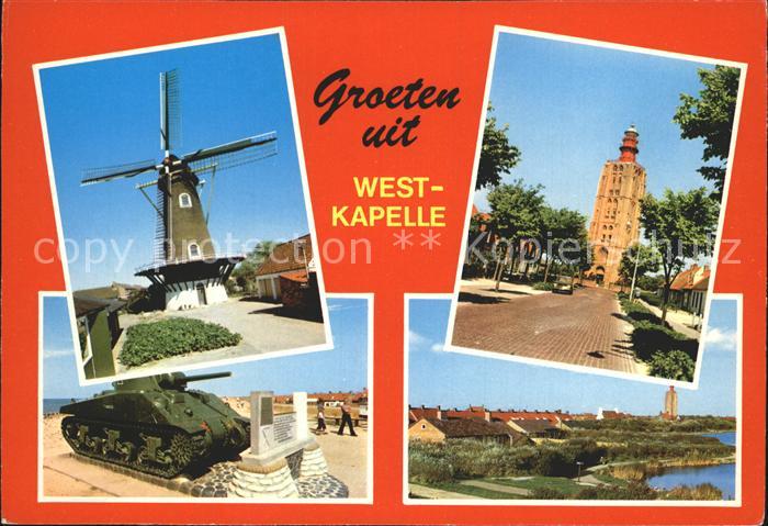 Westkapelle Netherlands Panzer Windmuehle