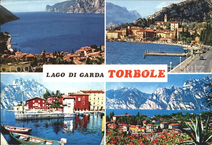 Torbole Lago di Garda Hafen Ortsansichten
