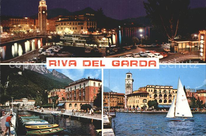 Riva del Garda Segelboot Hafen