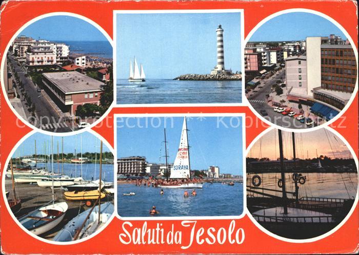 Jesolo Segelboot Leuchtturm