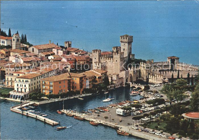 Sirmione Lago di Garda Fliegeraufnahme