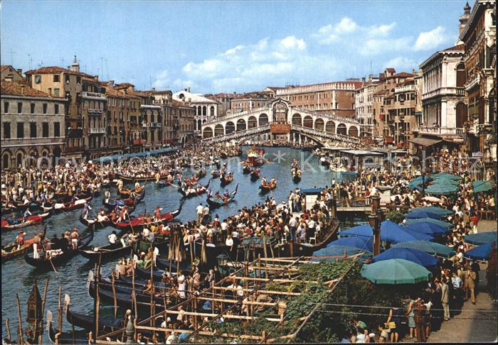 Venezia Venedig Grosse Kanal Regatta