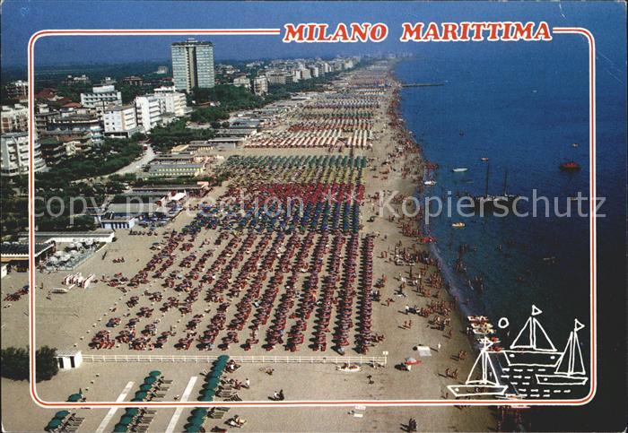 Milano Marittima Fliegeraufnahme